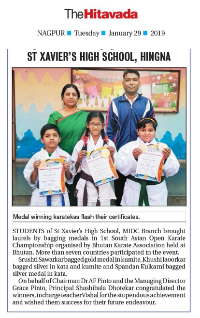 Achievement in Open Karate Championship Bhutan